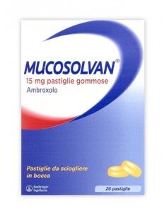 Mucosolvan 20 pastiglie da 15mg