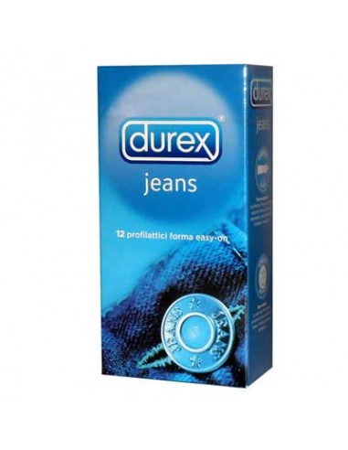 Durex Jeans - Profilattici Easy-on Confezione da 12 preservativi