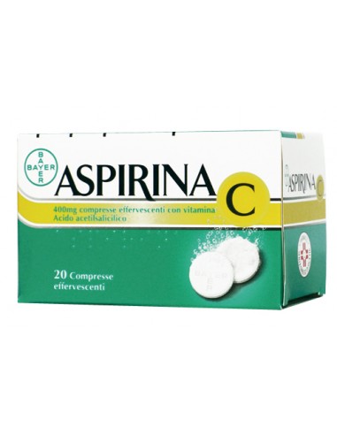 Aspirina C 20  Compresse  Effervescenti 400+240mg