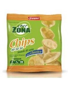 EnerZona Chips Snack Patatine 1 sacchetto monoporzione  da 23 gr GUSTO CLASSICO