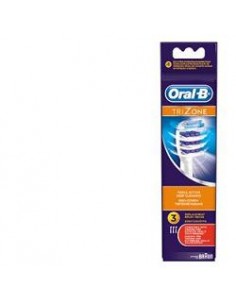 Oral-B TriZone - Testine di ricambio Confezione da 3 testine di ricambio per spazzolino elettrico ricaricabile
