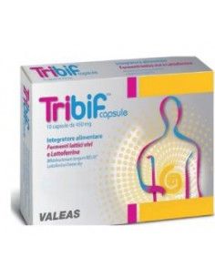 Tribif capsule - Fermenti lattici vivi e Lattoferrina 10 capsule da 450 mg