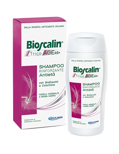 Bioscalin TricoAGE Shampoo Rinforzante Anti-età Flacone da 200 ml