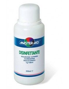 Master Aid Disinfettante 1g/100ml Clorexidina digluconato Flacone da 250 ml