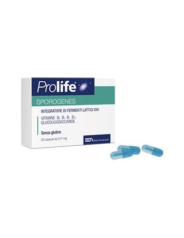 PROLife sporogenes 20 Capsule in Blister da 517 mg