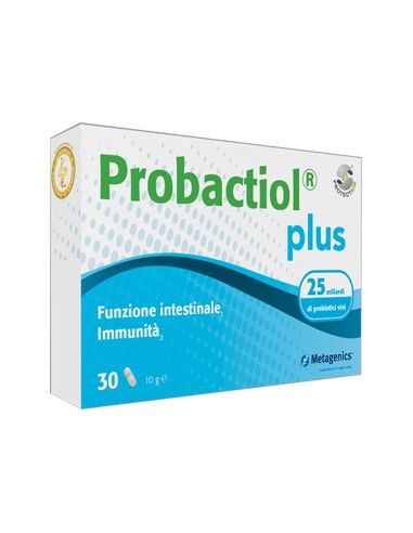 Probactiol Plus – 25 miliardi di Probiotici Vivi 30 capsule - 10 g