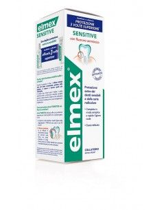 Elmex Sensitive Plus - Collutorio Denti Sensibili Flacone da 400 ml con tappo dosatore