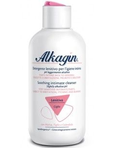 Alkagin Detergente lenitivo per l'igiene intima Flacone con dosatore da 400 ml