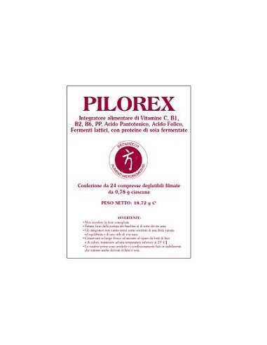 Pilorex Bromatech - Soia Fermentata Probiotica Confezione da 24 compresse deglutibili filmate da 0,78 g