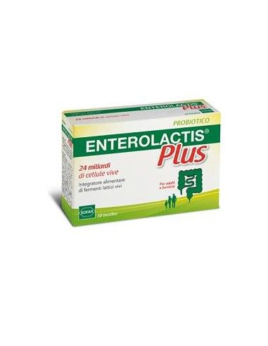 Enterolactis Plus 10 Bustine da 3 g