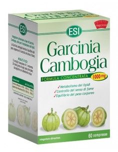 Esi Garcinia Cambogia Formula concentrata 1000 mg Astuccio da 60 compresse