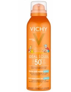 Vichy Idéal Soleil Spray Anti-Sabbia SPF 50+ per Bambini Flacone spray da 200 ml