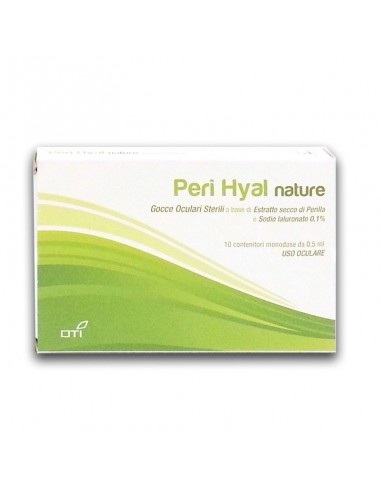 Peri Hyal nature - Gocce Oculari sterili 10  contenitori monodose da 0,5 ml