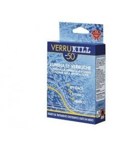 VerruKill - Crio-trattamento contro le verruche Bomboletta spray da 50 ml + 12 applicatori