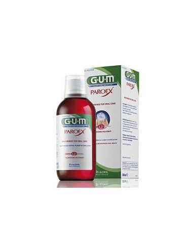 GUM Paroex Colluttorio antiplacca 0,12% - Azione Specifica 1 bottiglietta da 300 ml