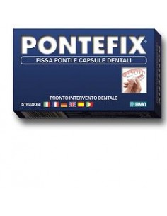 PONTEFIX Fissa Ponti e Capsule Dentali Set Fissaggio Ponti