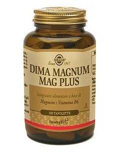 Solgar Dima Magnum Mag Plus Flacone da 100 tavolette